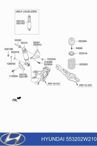  S553202W210 Hyundai/Kia