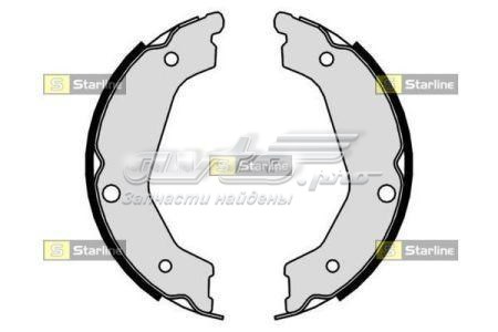 Колодки ручника BC09930 Starline
