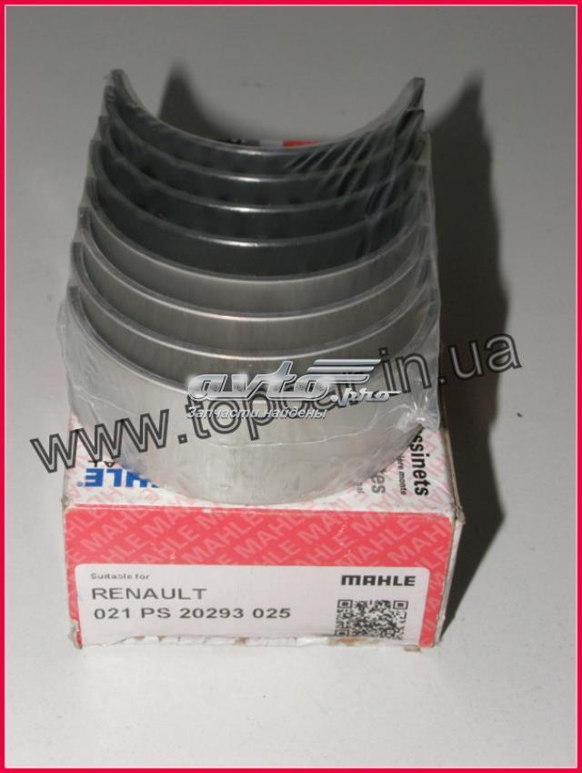 021PS20293025 Mahle Original Вкладиші коленвала, шатунні, комплект, 1-й ремонт (+0,25)