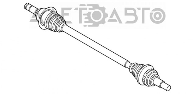 Купити RTA42560XA Mazda Піввісь задня, ліва