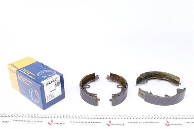 Колодки гальмові задні, барабанні Kampol K631 ціна, від 14.91 USD