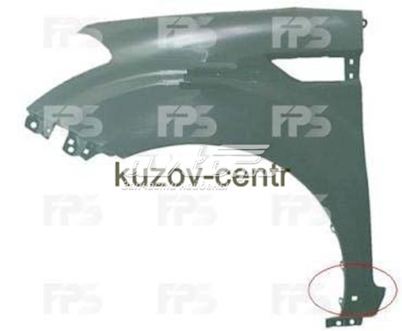 Ліве переднє крило FPS FP4022311 ціна, від 40.67 USD