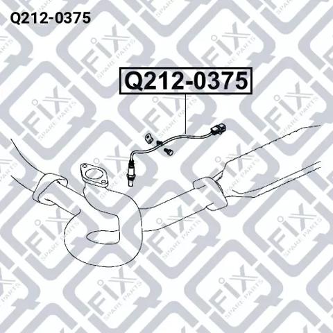 Лямбда датчик кисню Q-fix Q2120375 ціна, від 83.80 USD