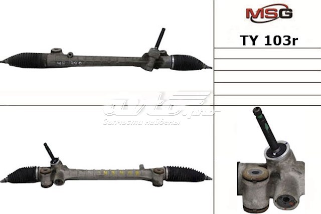 Рульова рейка TY103R MSG