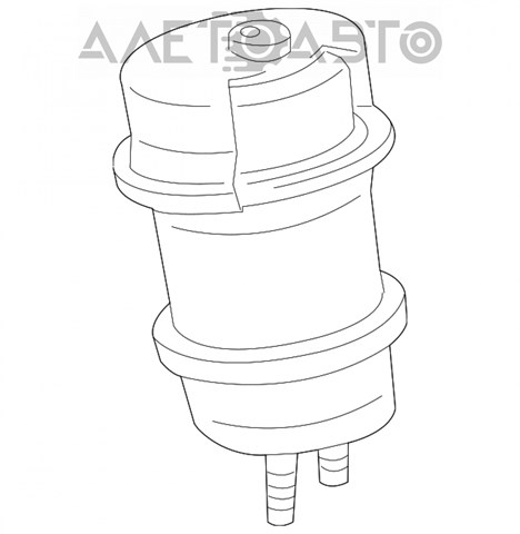 Подушка (опора) двигуна, передня 1236131111 Toyota