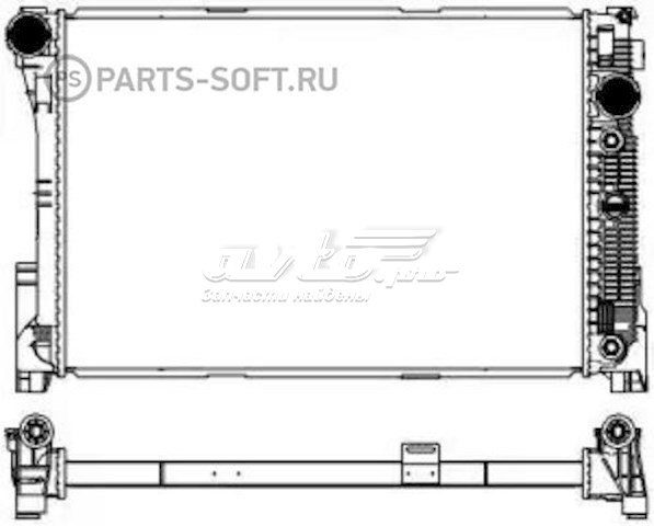Радіатор охолодження Sakura 33118503