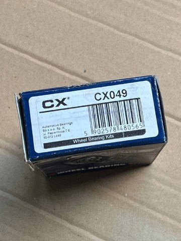 CX049 CX/Complex Підшипник ступиці задньої