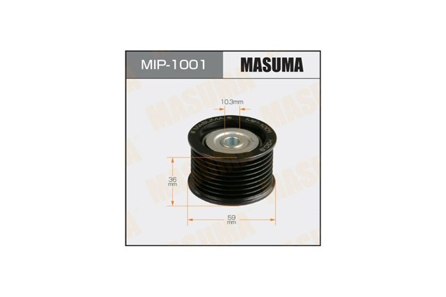Ролик приводного ременя, паразитний Masuma MIP1001 ціна, від 27.79 USD