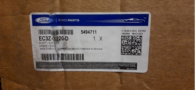 EC3Z3220D Ford Привід лівий