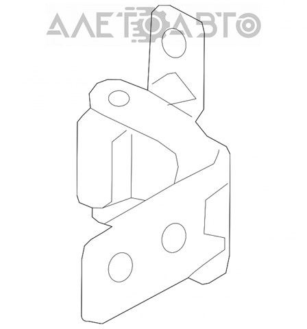 Петля задніх дверей, правих Mazda KD5372240A ціна, від 7.03 USD