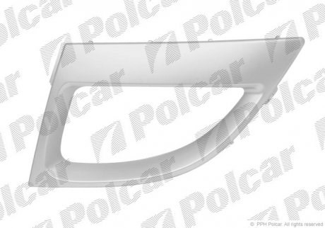 Молдинг бампера переднього, праве Polcar 6073272 ціна, від 41.29 USD