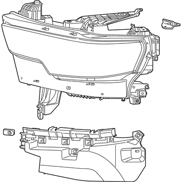Фари Chrysler 68316085AH ціна, від 419.01 USD
