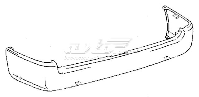 Кожух бампера заднього Toyota 5215926070 ціна, від 126.69 USD