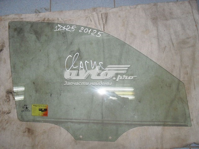 Скло передніх дверей, правою KIA Clarus (K9A) (Кіа Кларус)