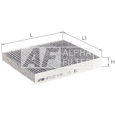 Фільтр салону AF5122A Alpha Filter