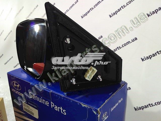 Ліве бокове дзеркало 876102W014 Hyundai/Kia