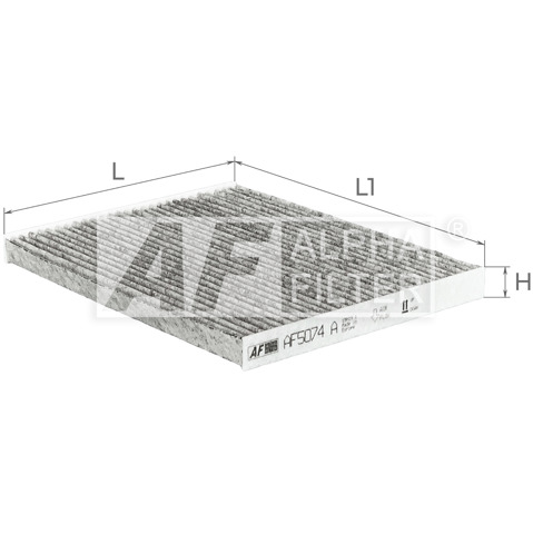 Фільтр салону AF5074A Alpha Filter