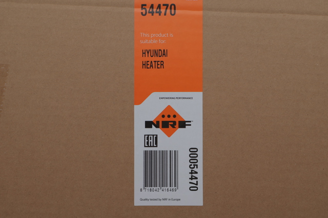 Радіатор пічки (обігрівача) NRF 54470 ціна, від 92.61 USD