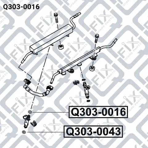 Q3030016 Q-fix Кільце інжектора