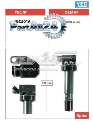 Котушка запалювання IGC501A YEC