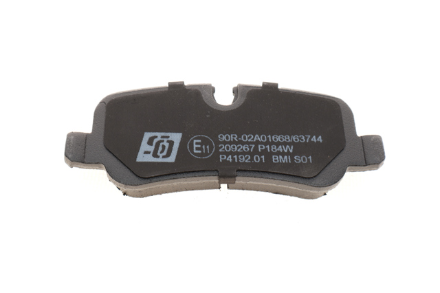 Задні гальмівні колодки 209267 Solgy