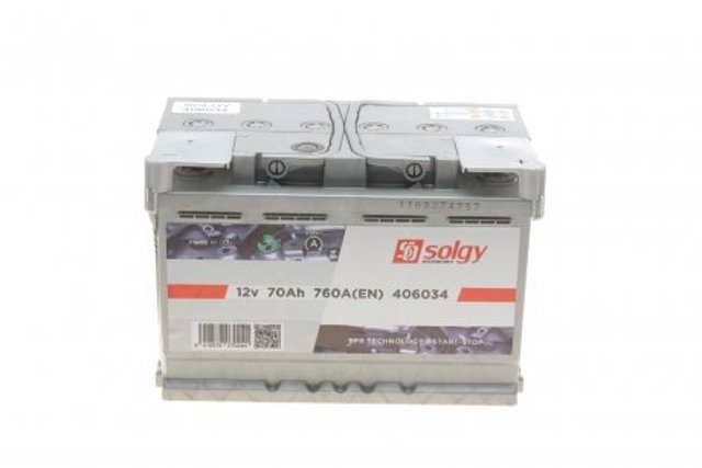 Купити 406034 Solgy Автомобільна батарея