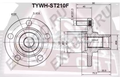 TYWHST210F Asva Маточина (передня)
