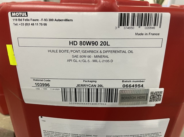 Масло для роздавальної коробки Motul 317522 ціна, від 140.13 USD