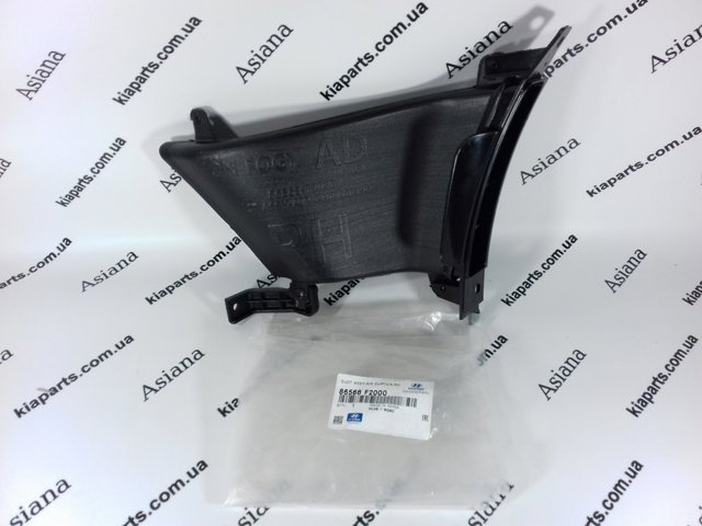Дефлектор переднього бампера, правий 86568F2000 Hyundai/Kia