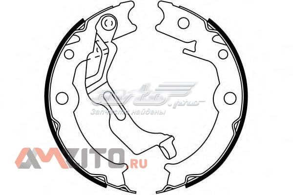 Колодки ручника / стоянкового гальма Nibk FN0658 ціна, від 21.36 USD