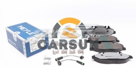 Купити 252400720 Meyle Колодки гальмівні передні, дискові