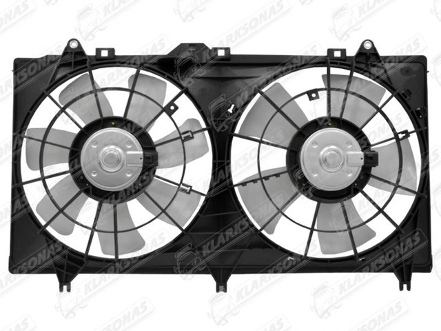 RDCV1090 KSP вентилятор/крильчатка радіатора охолодження, лівий