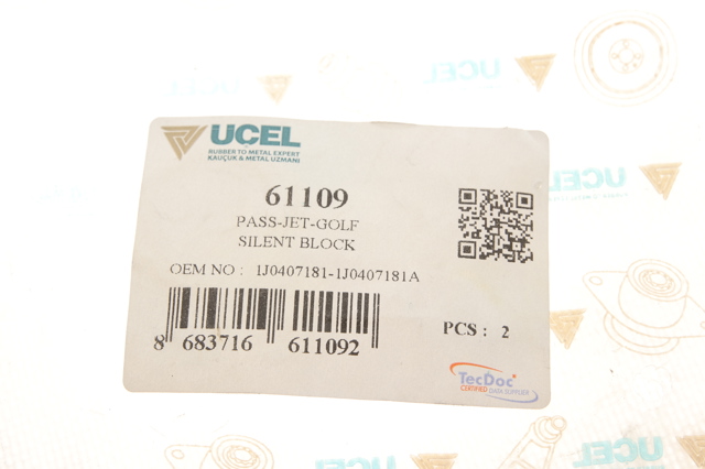 61109 Uc-el Сайлентблок переднього нижнього важеля