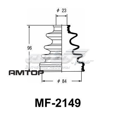 Пильник ШРУСа зовнішній MF2149 Masuma