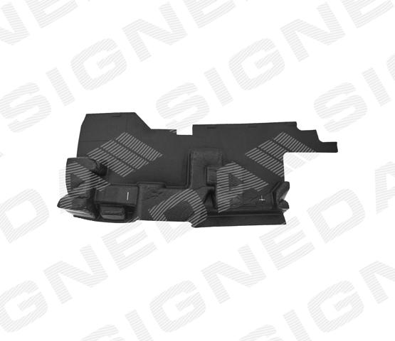 L1MZ8348H Ford Повітропровід (дефлектор) радіатора, лівий