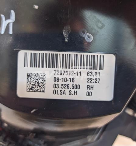 Купити 7297512 BMW Задня права фара