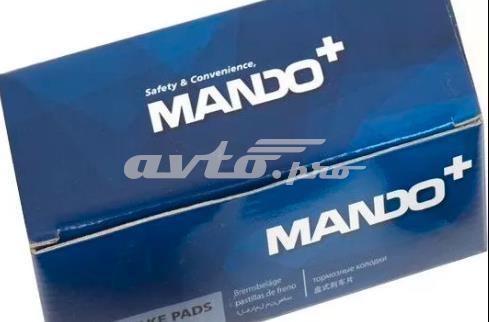 Купити MPD16 Mando Колодки гальмівні передні, дискові