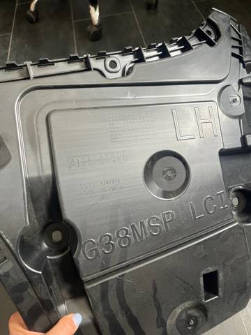 7155139 Autotechteile Кронштейн бампера заднього, лівий