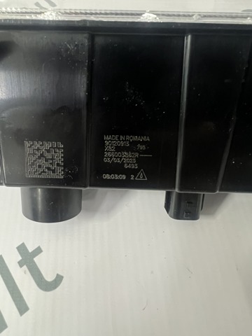 266003862R Renault (RVI) Габарит-показник повороту в бампері, правий