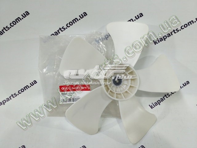 0K30C15140 Hyundai/Kia вентилятор/крильчатка радіатора охолодження