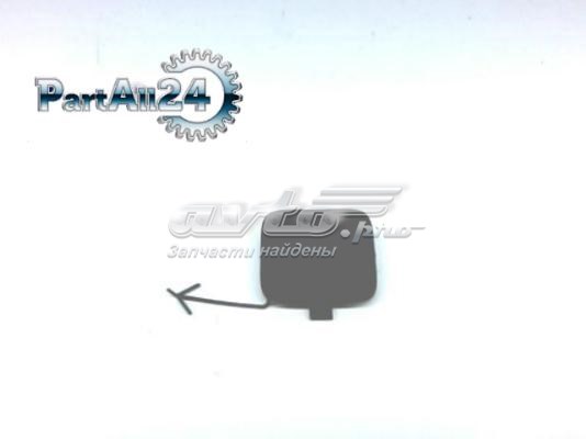 Заглушка бампера буксирувального гака, задня PSB99007CA Signeda