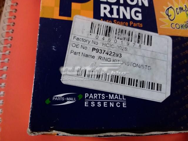 Стандартні поршневі кільця в комплекті Parts-Mall HCIC002S