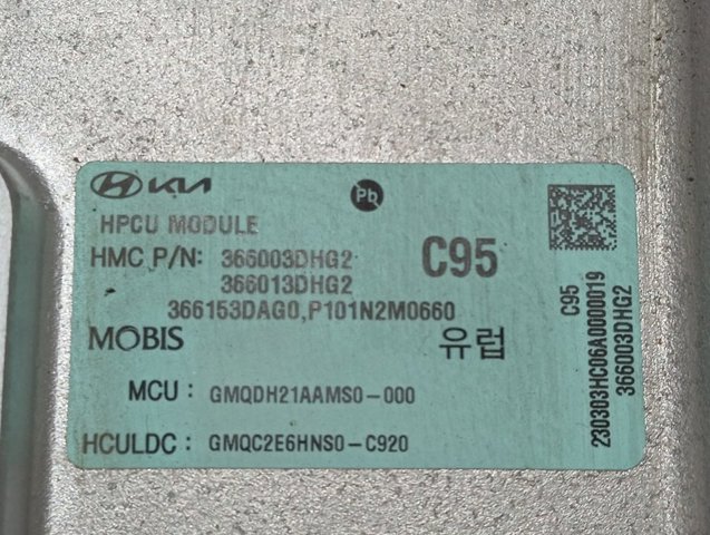  Hyundai/Kia 366153DAG0 ціна, від 380.08 USD