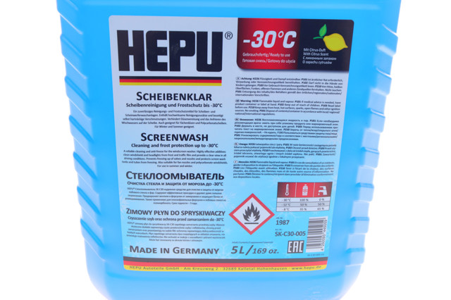 Рідина омивача морозостійка Hepu SKC30005 ціна, від 5.19 USD