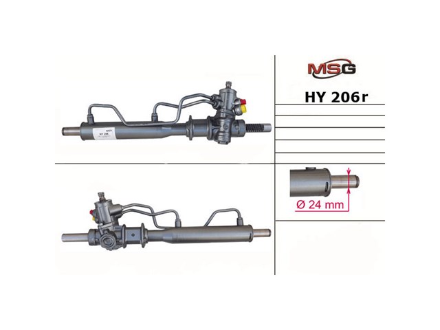 Купити P453102MSG MSG Поршень супорту гальмівного, переднього