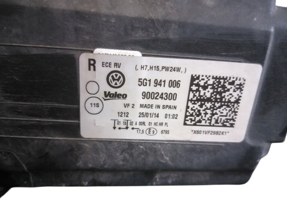 Фара права 5G1941006 VALEO