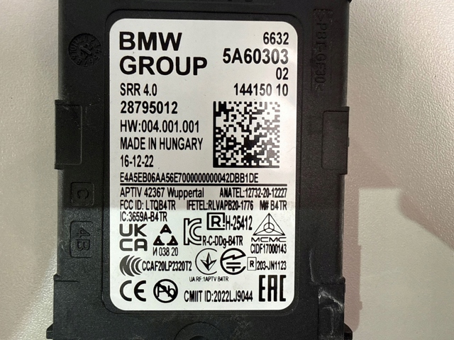 Купити 5A60303 BMW Датчик контролю мертвої зони, задній