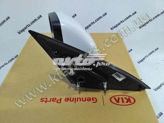 876102T250 Hyundai/Kia Дзеркало заднього виду, ліве
