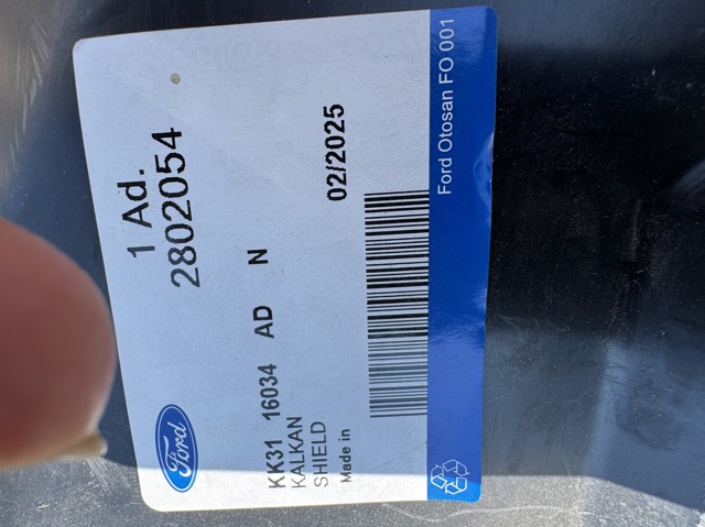 2616084 Ford Підкрилок переднього крила, правий
