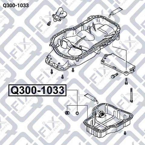 Купити Q3001033 Q-fix Захист двигуна